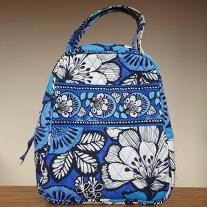 Very Bradley Blue Lunch Tote